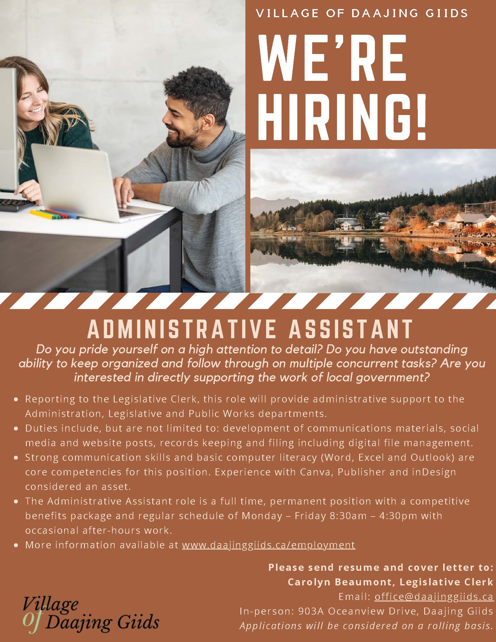Job Posting - Admin Assistant (1)