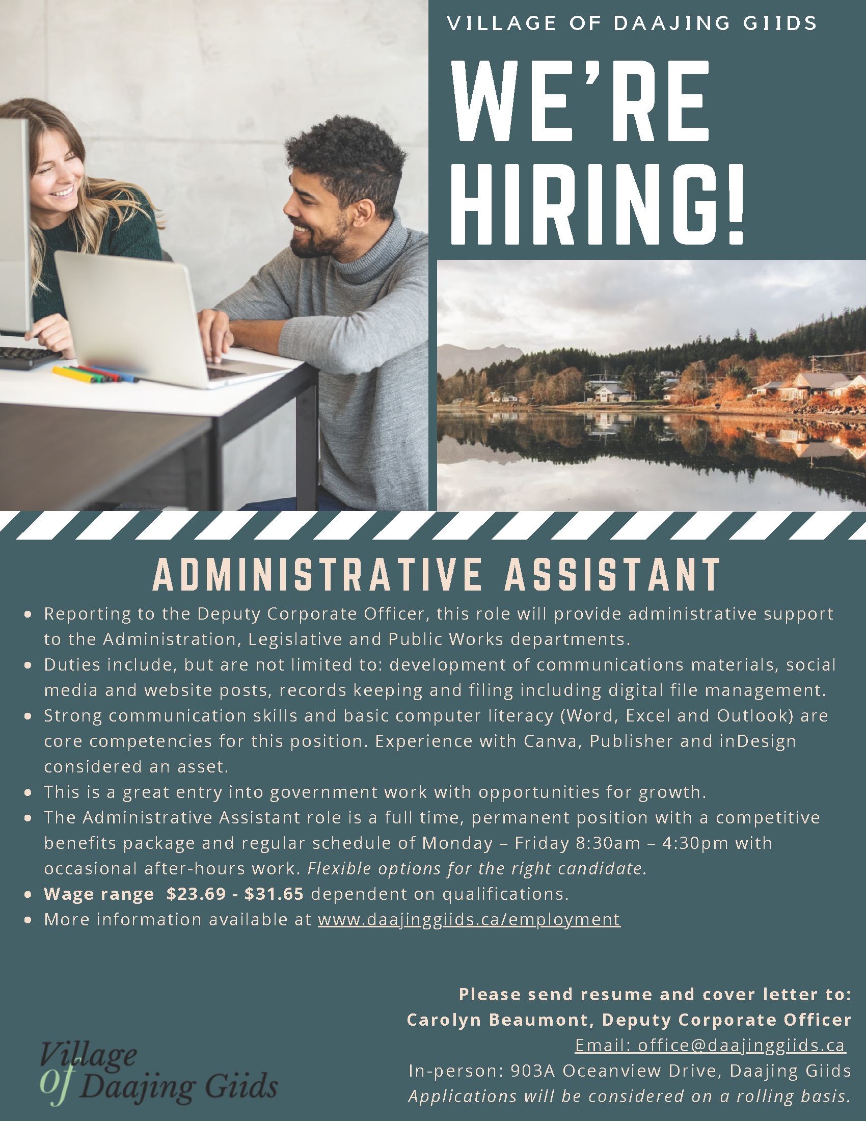 Job Posting - Admin Assistant (2)