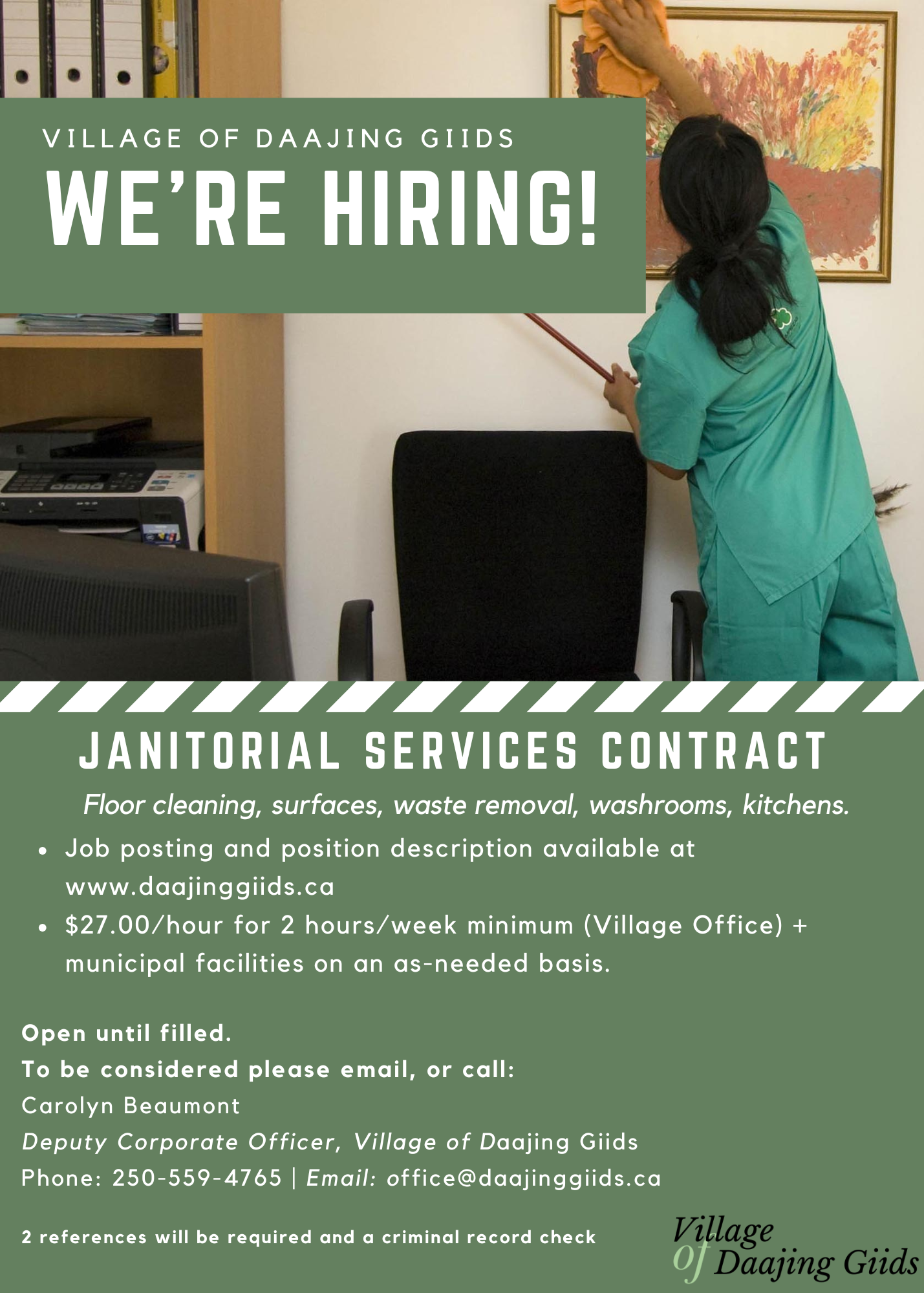 Janitor Job Posting (1)